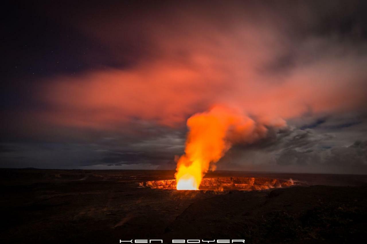 'Ama'U Lani Cottage Volcano Extérieur photo